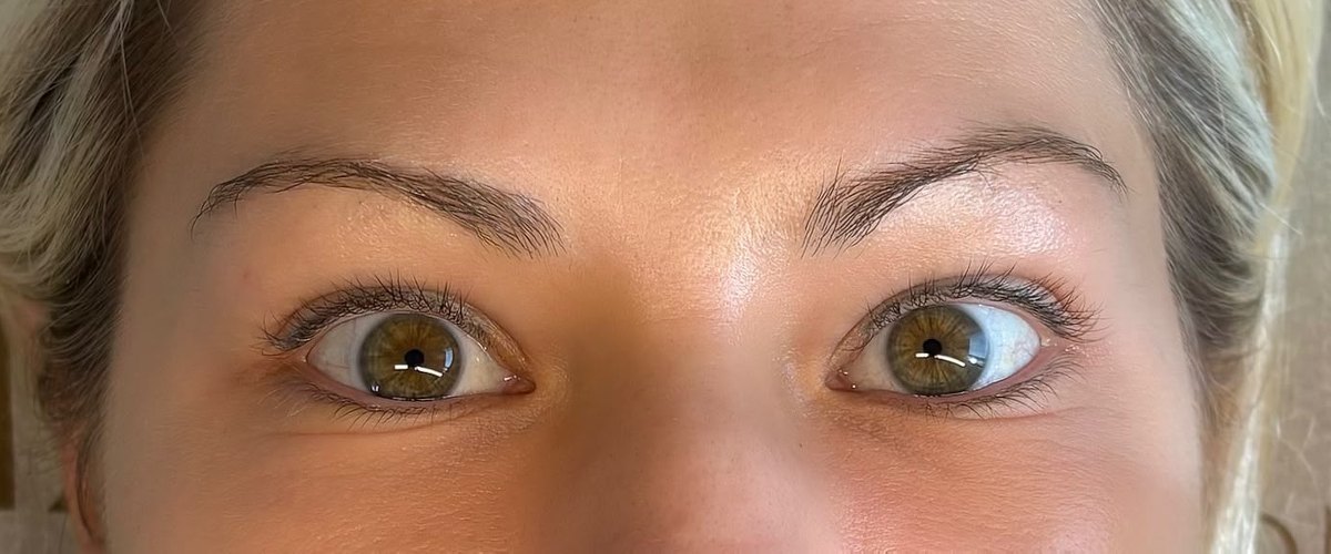 Vorher: 1:1 Wimpernverlängerung